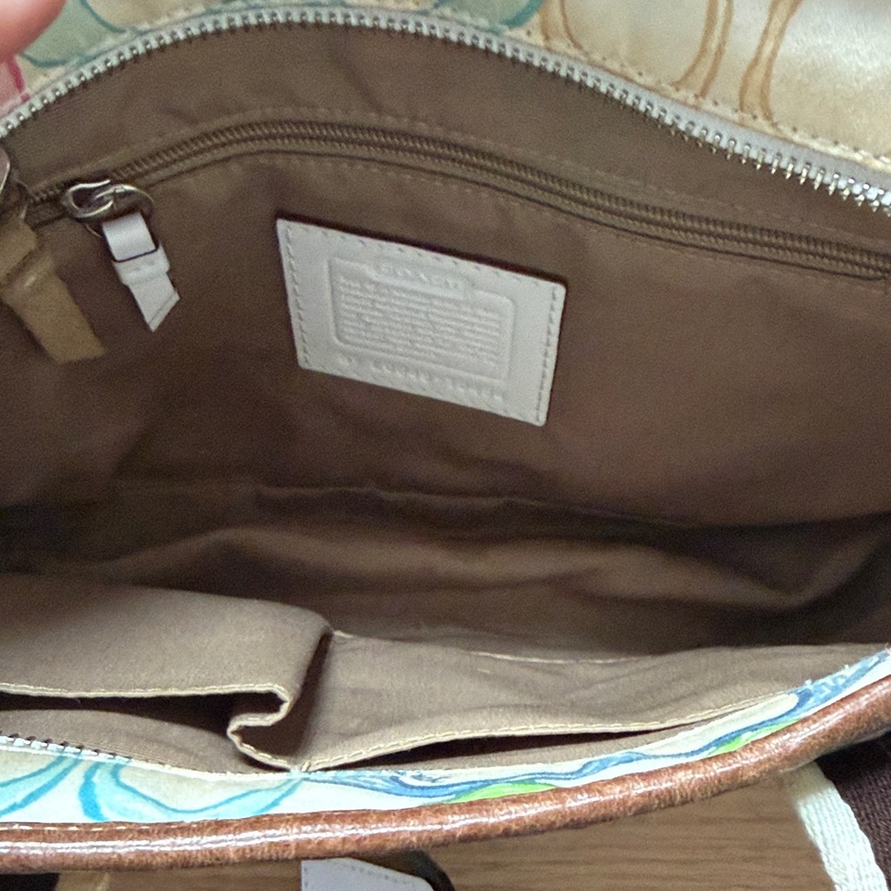 Coach Multicolor Patchwork Hampton Tote Bag - image 2